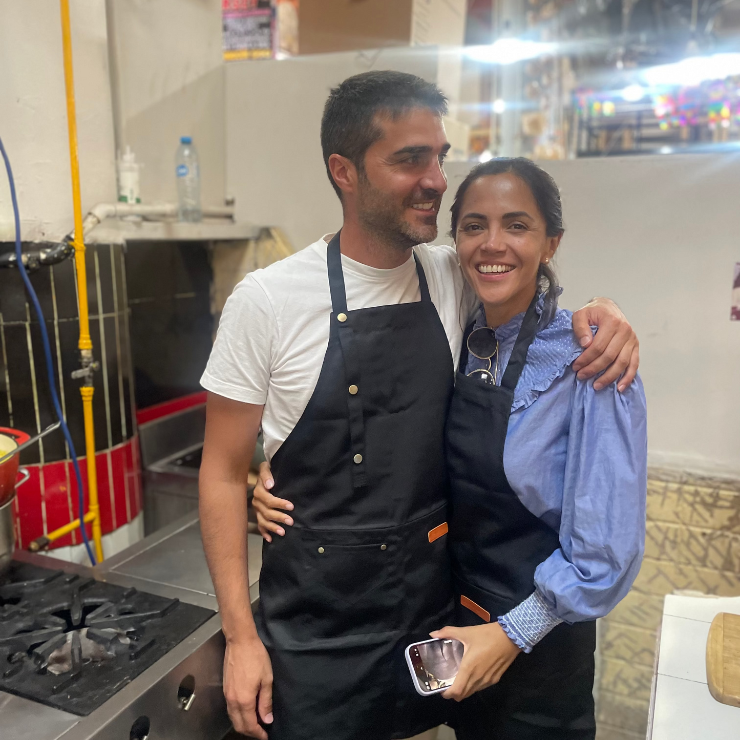 Our visitors are taken all the way to the kitchen in our Pachoa Cooking Class at Market San Juan in México City. Happiness comes from being part of the community we share.